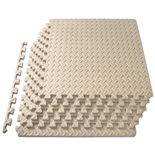 Puzzle Estera De Ejercicio, 1/2" De Espesor Baldosas EVA Espuma Entrelazadas